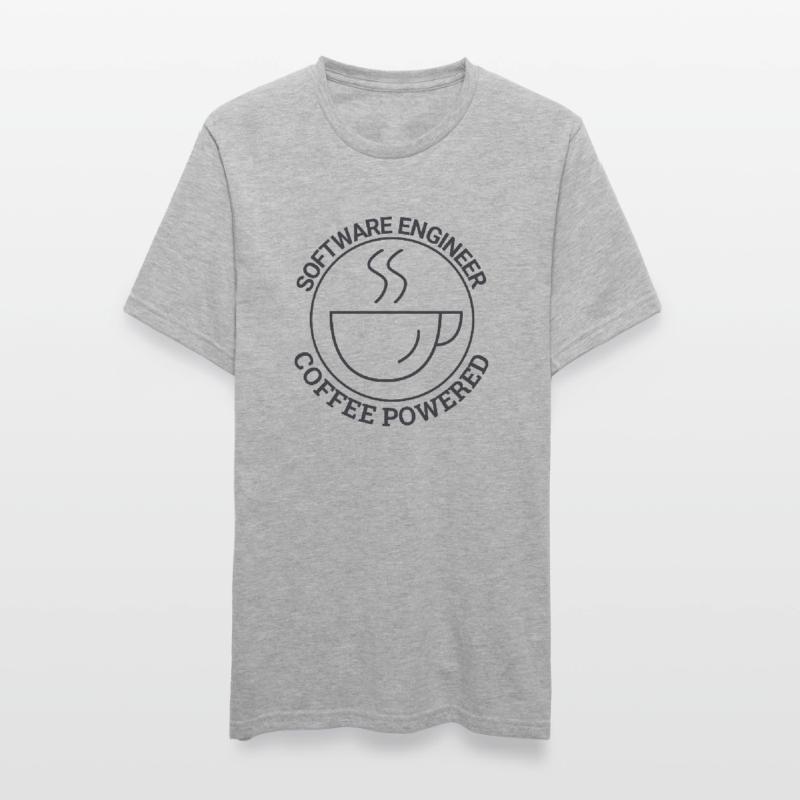 "Software Engineer Coffee | Programming" Unisex Polycotton T-Shirt