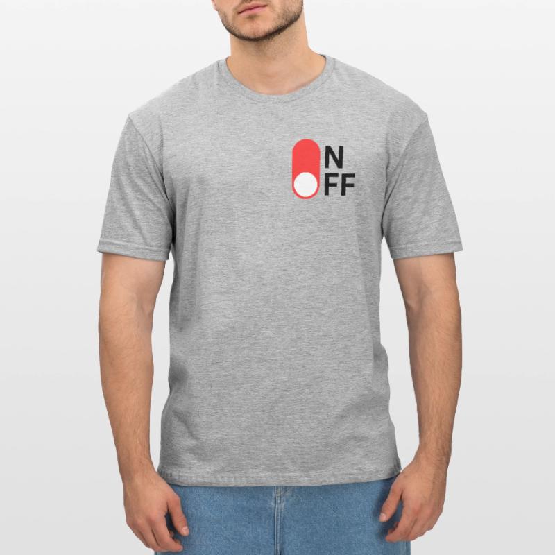 Mode ON/OFF T-shirt polycoton Unisexe