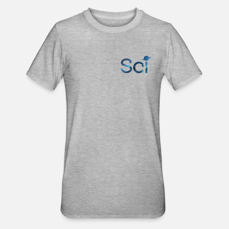 "Sci" Scicraft Server Marchandise - T-shirt polycoton Unisexe - gris chiné