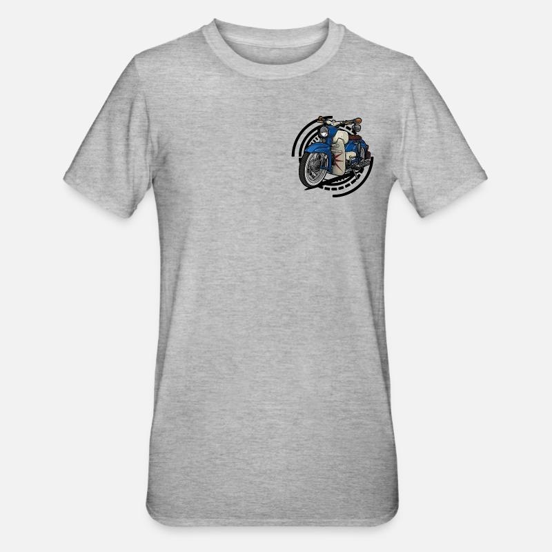 Épervier // Illustration - T-shirt polycoton Unisexe - gris chiné