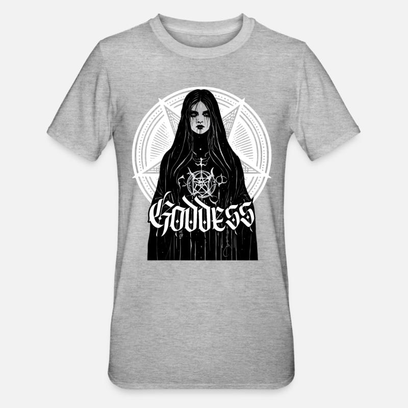 Princesse de l’enfer - T-shirt polycoton Unisexe - gris chiné