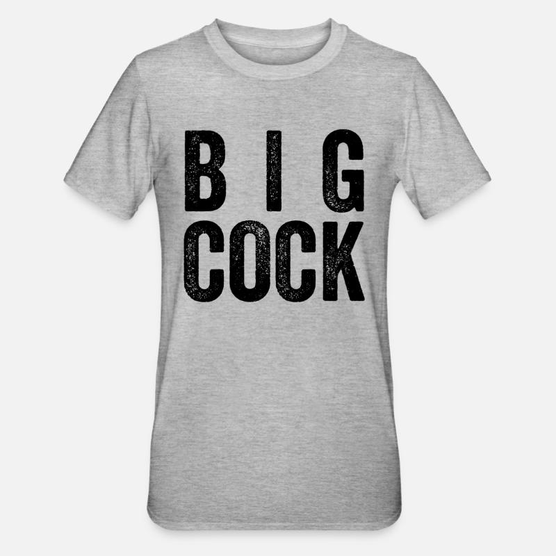 Grosse bite - T-shirt polycoton Unisexe - gris chiné