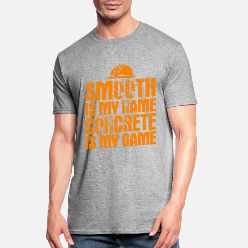 Construction Site Concrete Builder Construction Worker Gift Unisex Polycotton T-Shirt