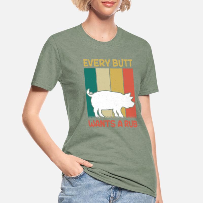 Every butt wants its touch and affection Unisex Polycotton T-Shirt