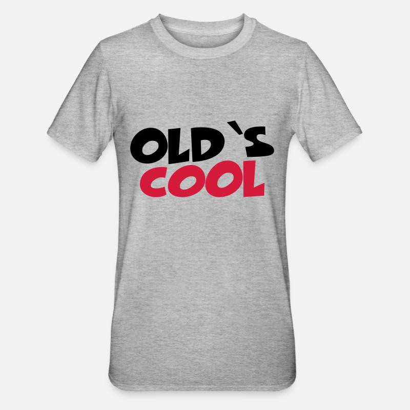 Old's cool - T-shirt polycoton Unisexe - gris chiné