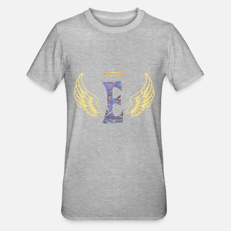 Ange E E 45 - T-shirt polycoton Unisexe - gris chiné