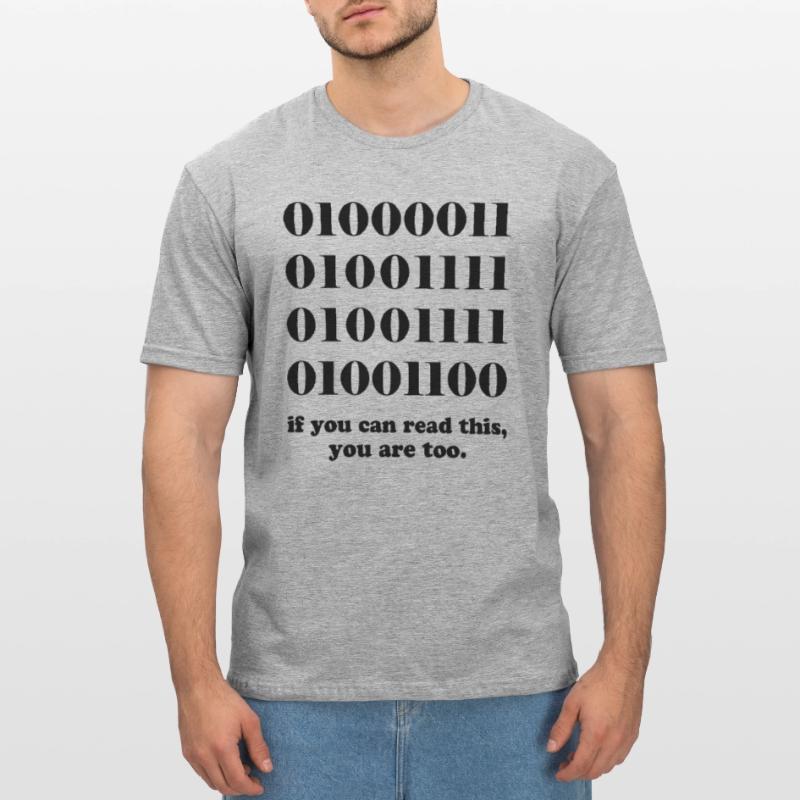 Computer binary code developers gift Unisex Polycotton T-Shirt