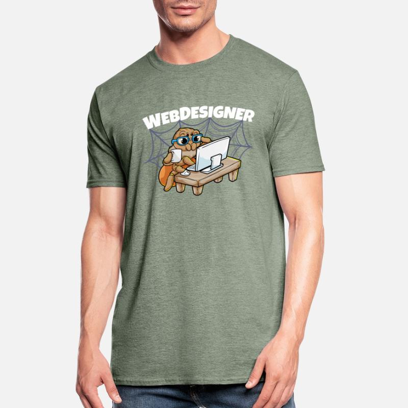 Webdesign Spider Programming Programmer IT Unisex Polycotton T-Shirt