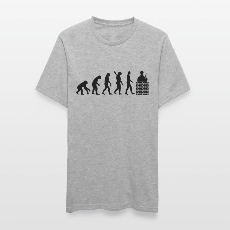 Évolution Maçon T-shirt polycoton Unisexe