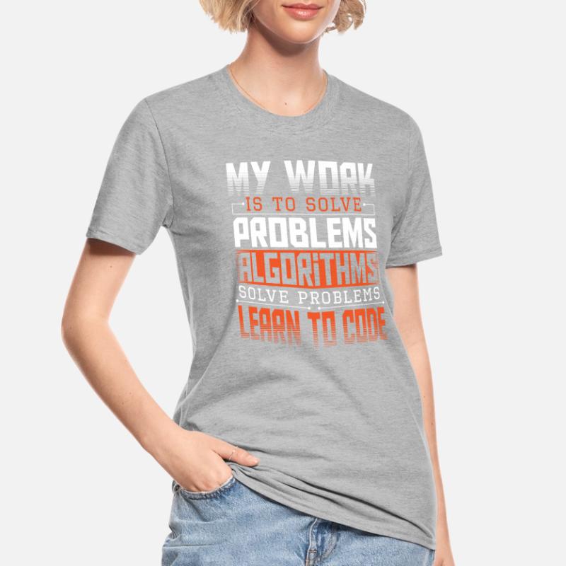 HTML Computer Engineer Hacker Unisex Polycotton T-Shirt