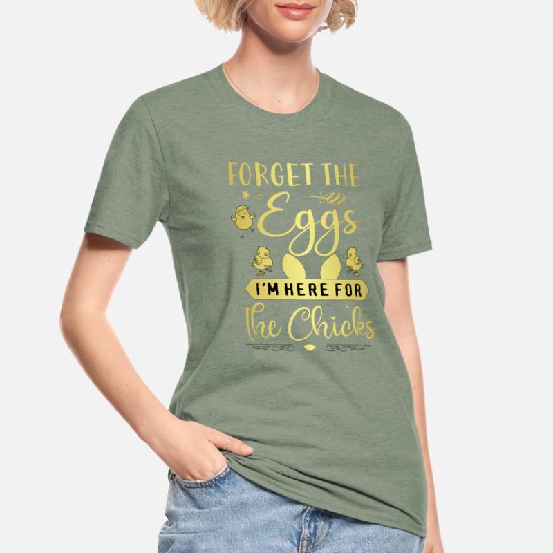 Easter chick Easter Spring Easter Easter Egg Unisex Polycotton T-Shirt