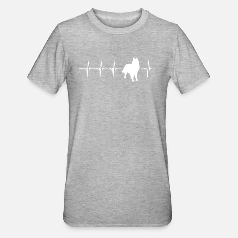 Funny Groenendaeler Gift Idea - Unisex Polycotton T-Shirt - heather grey