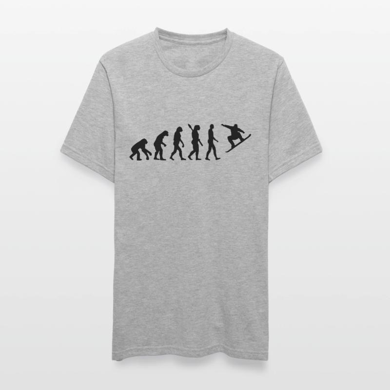 Évolution Snowboard T-shirt polycoton Unisexe