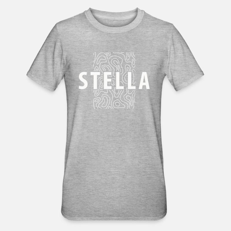 Stella Personalized - Name Stella - Unisex Polycotton T-Shirt - undefined