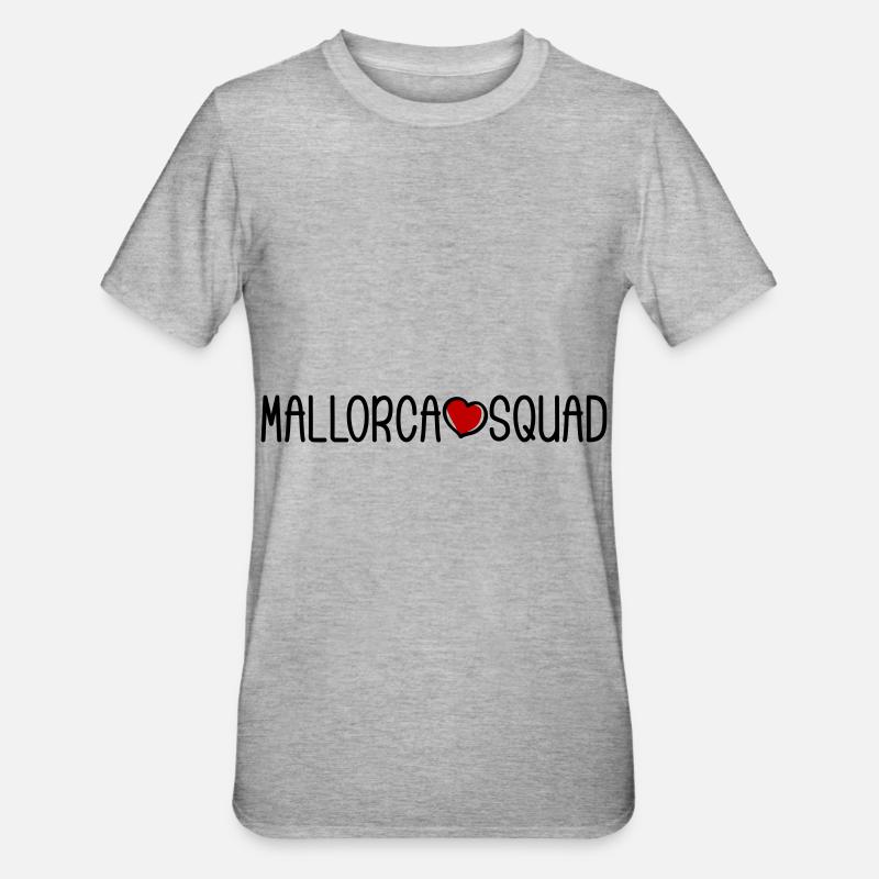 Équipe de Majorque - T-shirt polycoton Unisexe - gris chiné