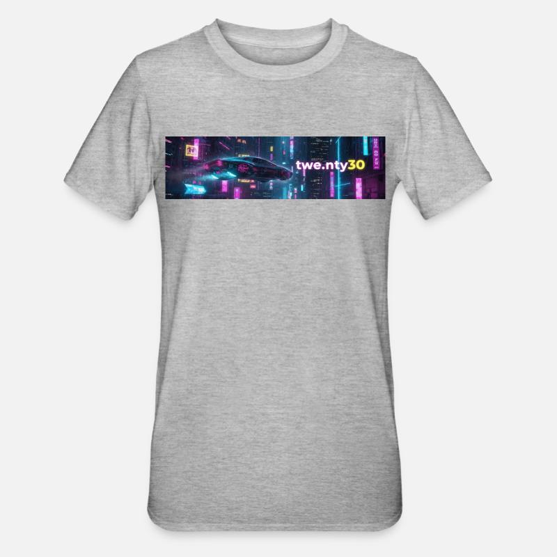 Conception de l’ouverture - T-shirt polycoton Unisexe - gris chiné