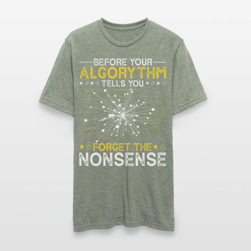 Artificial Intelligence Algorithm Programmer Unisex Polycotton T-Shirt