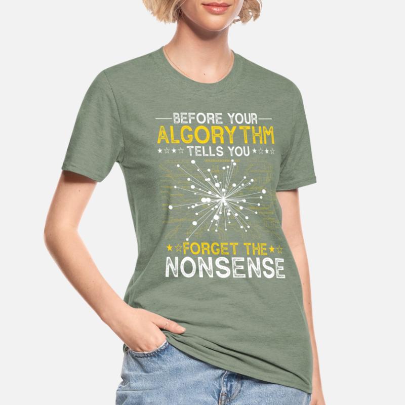 Artificial Intelligence Algorithm Programmer Unisex Polycotton T-Shirt