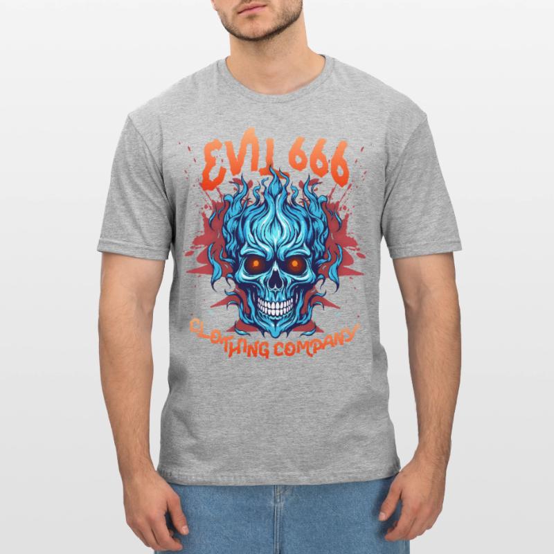 Devil Devil, Evil 666, Comic Devil Satan Saying Unisex Polycotton T-Shirt