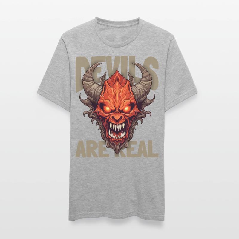 Horror, Devil Devil, Funny Devil Saying Unisex Polycotton T-Shirt