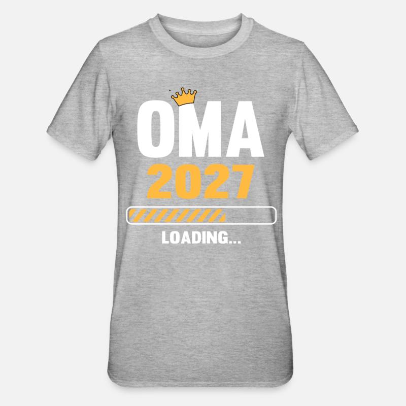 schOma 2027 Loading - Unisex Polycotton T-Shirt - heather grey