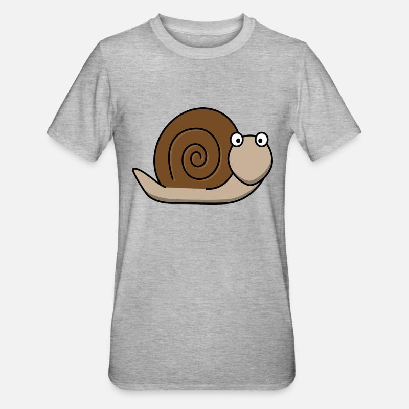 vis amicale - T-shirt polycoton Unisexe - gris chiné