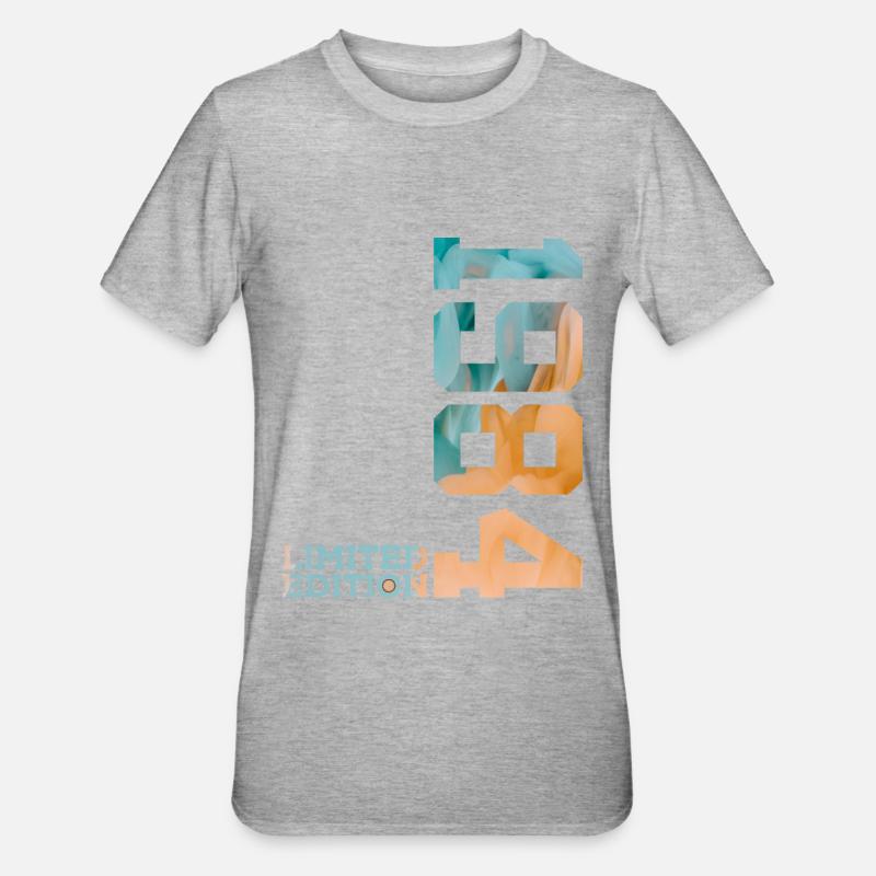 42E ANNIVERSAIRE ÉDITION LIMITÉE 1984 - T-shirt polycoton Unisexe - gris chiné