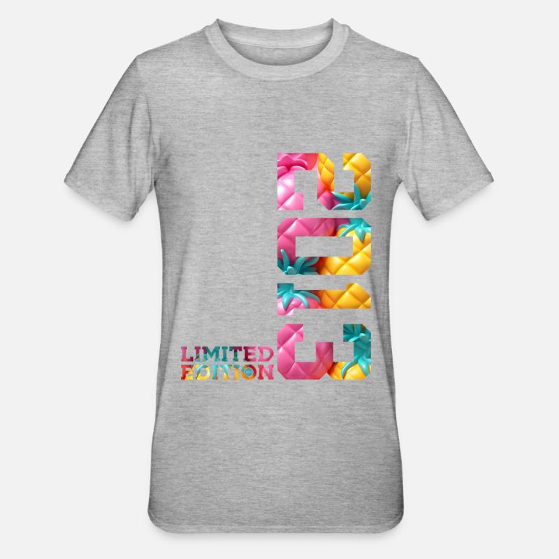 13E ANNIVERSAIRE ÉDITION LIMITÉE 2013 - T-shirt polycoton Unisexe - gris chiné
