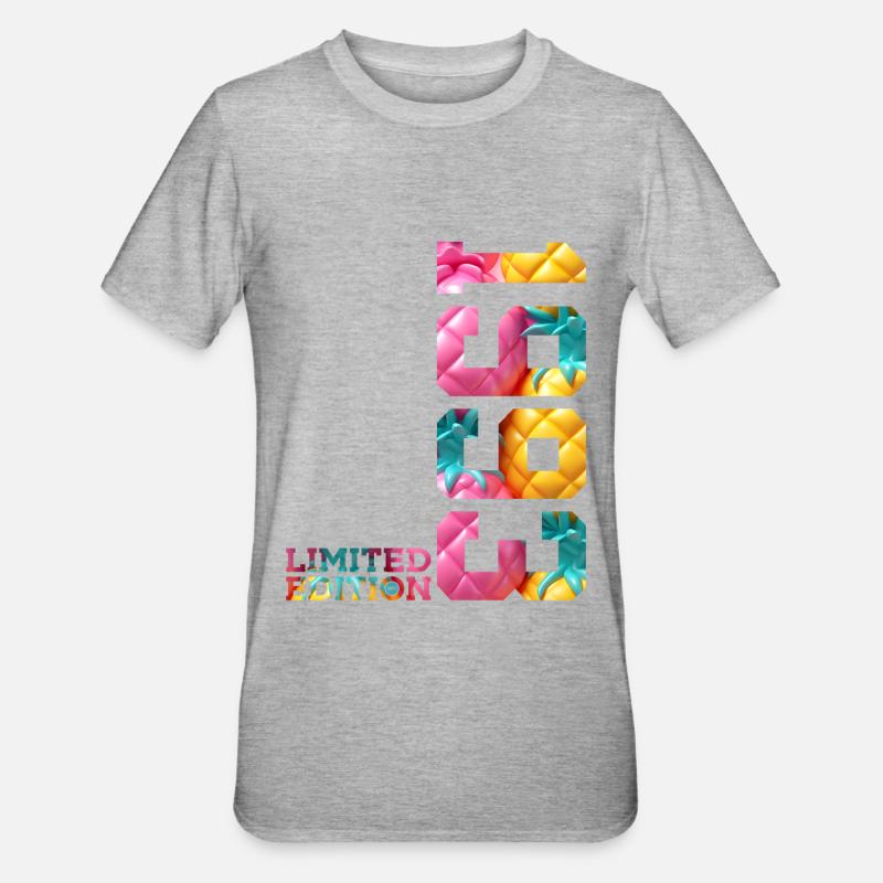 33E ANNIVERSAIRE ÉDITION LIMITÉE 1993 - T-shirt polycoton Unisexe - gris chiné