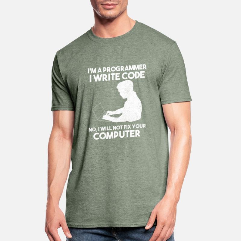 Programming Humor Software Developer Unisex Polycotton T-Shirt