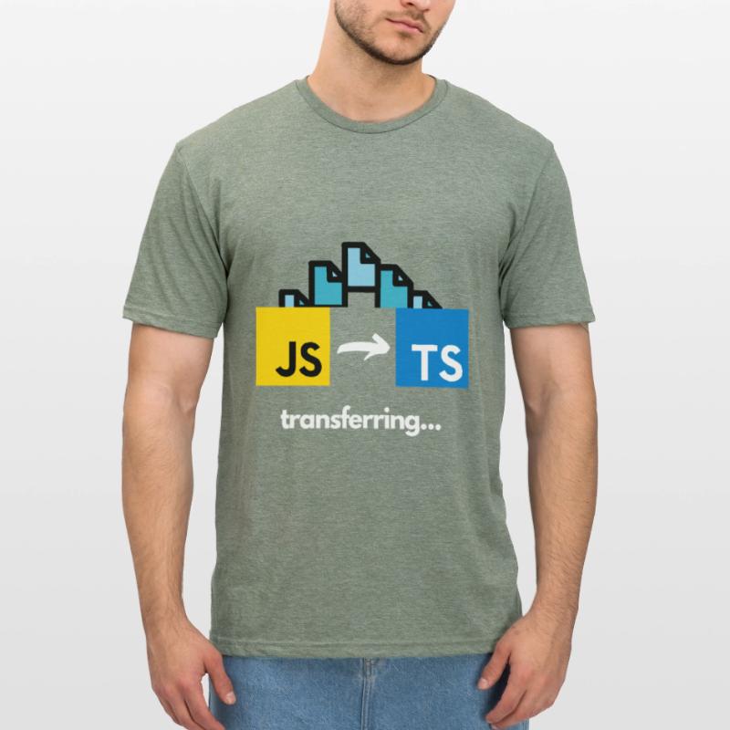 Transferring from Javascript to Typescript Unisex Polycotton T-Shirt