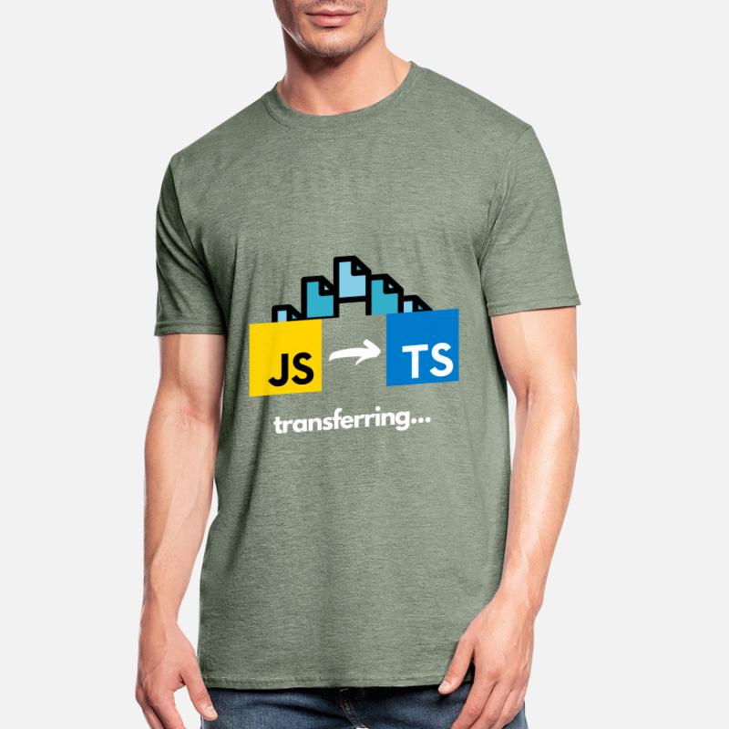 Transferring from Javascript to Typescript Unisex Polycotton T-Shirt