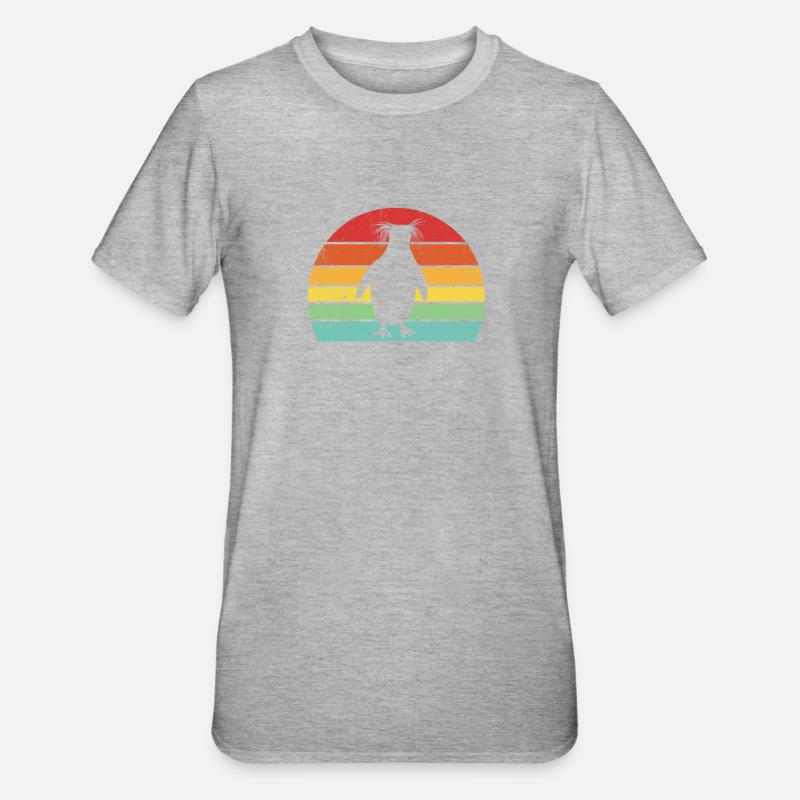 Gorfou doré - T-shirt polycoton Unisexe - gris chiné