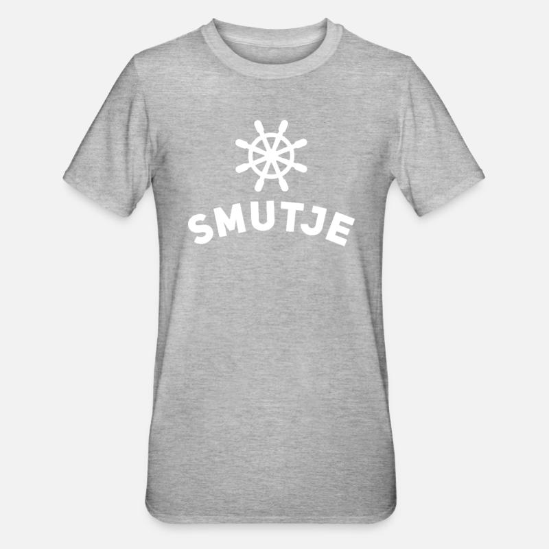Smutje - T-shirt polycoton Unisexe - gris chiné