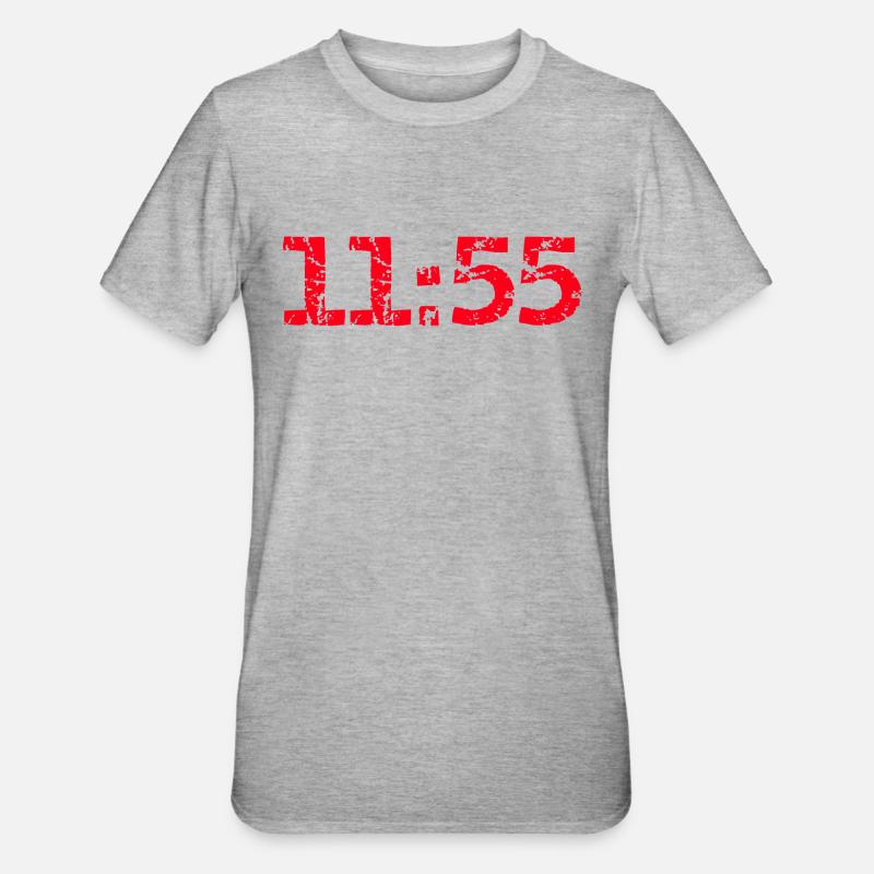 5 à 12 Prudence - T-shirt polycoton Unisexe - gris chiné