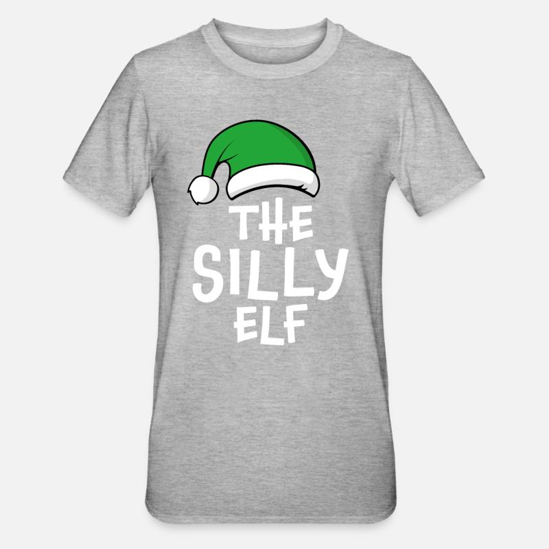 L’Elfe idiot - T-shirt polycoton Unisexe - gris chiné