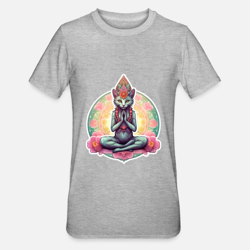 Siège du silence - T-shirt polycoton Unisexe - gris chiné