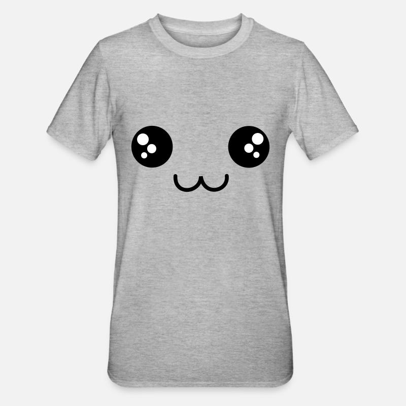 doux visage - T-shirt polycoton Unisexe - gris chiné