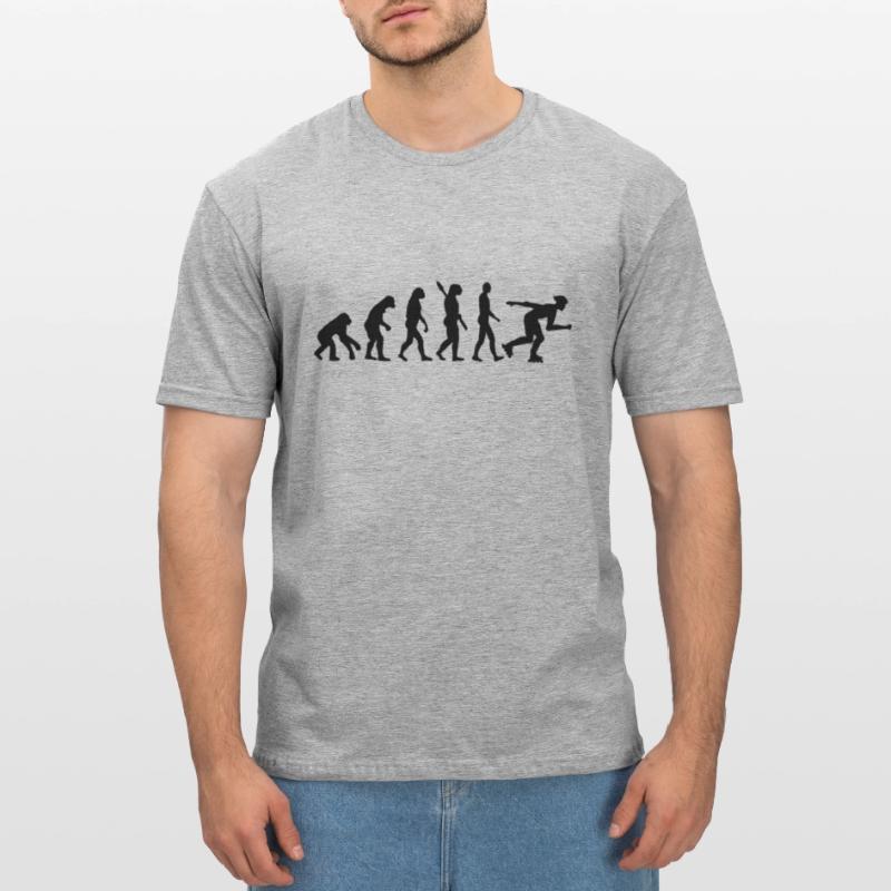 Evolution Inline Skating Unisex Polycotton T-Shirt