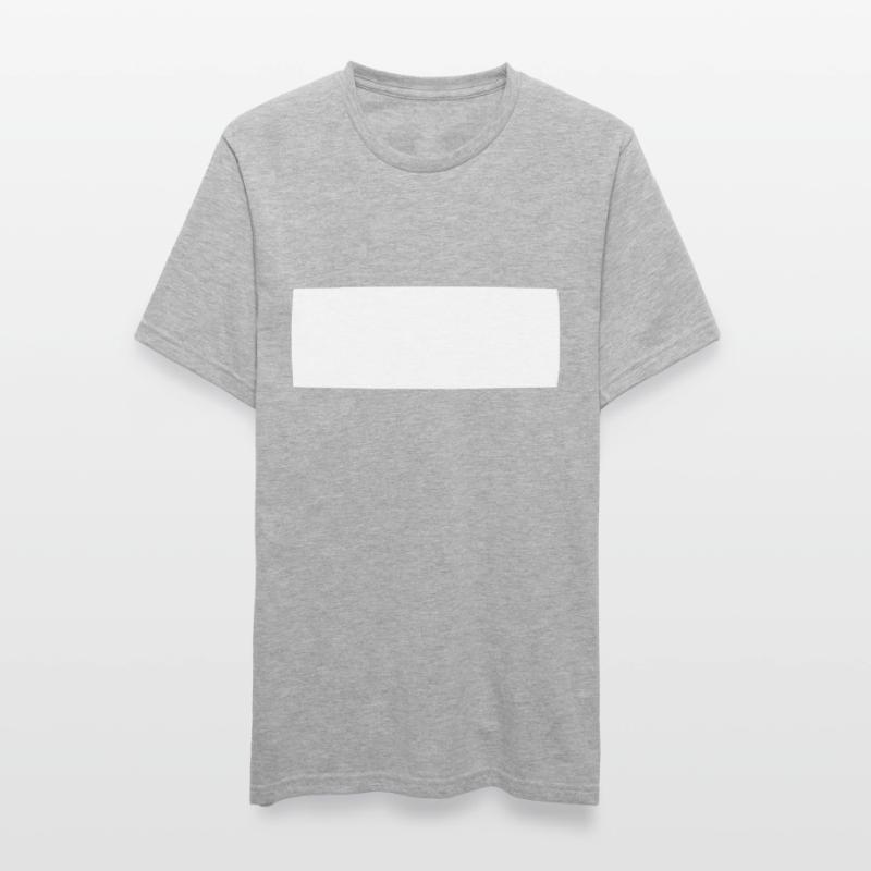forme rectangle forme carrée T-shirt polycoton Unisexe