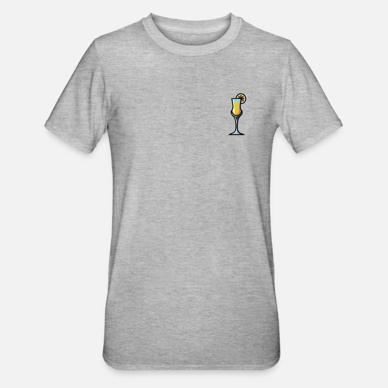Limoncello Cocktail - T-shirt polycoton Unisexe - gris chiné