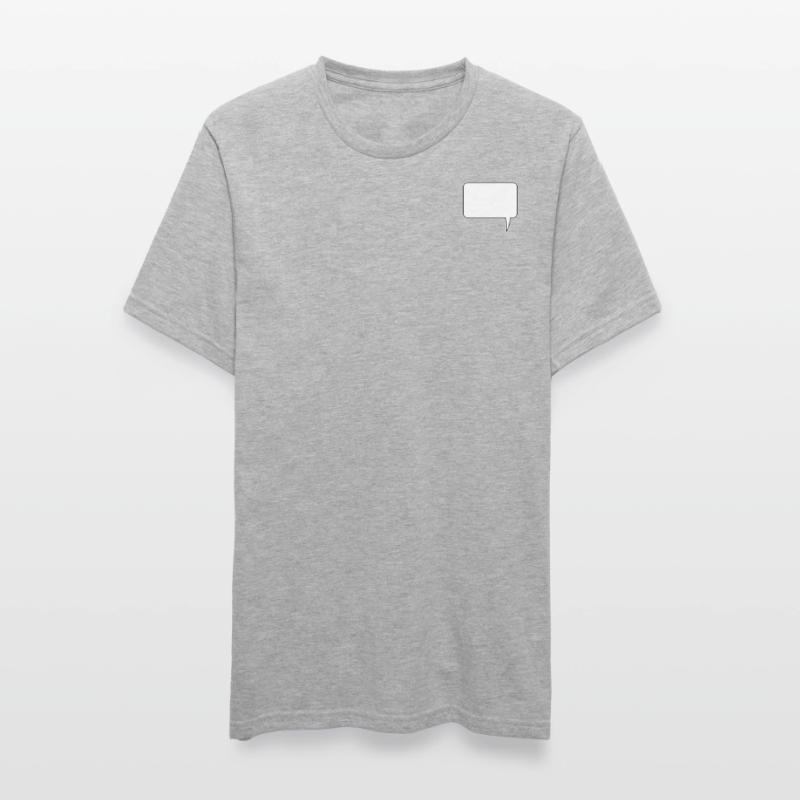 Speech bubble rectangle design Unisex Polycotton T-Shirt
