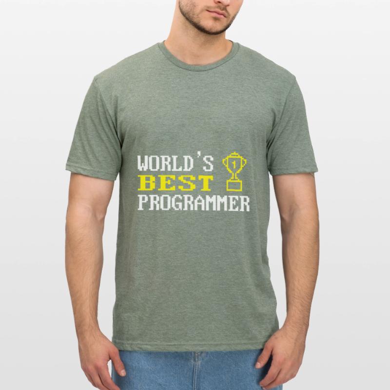 Programmierer Coder Software Entwickler Unisex Polycotton T-Shirt