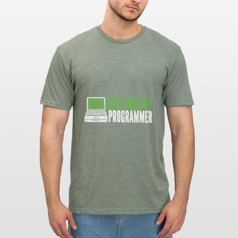 Programmierer Coder Software Entwickler Unisex Polycotton T-Shirt