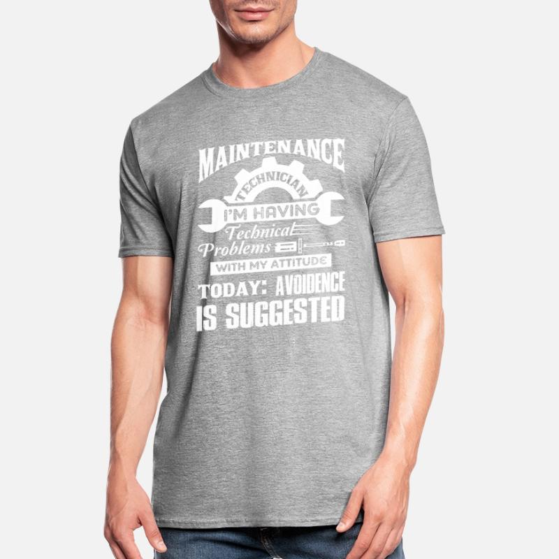 Maintenance Technician Having Technical Problems Unisex Polycotton T-Shirt