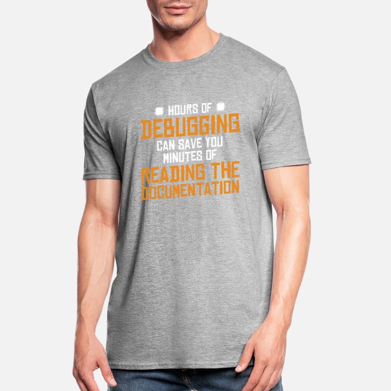 Hours Of Debugging Software Engineer Developer Unisex Polycotton T-Shirt