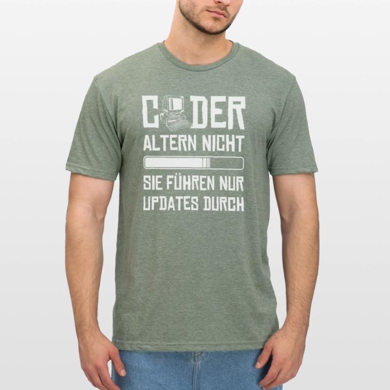 Coder Altern Nicht Developer Softwareingenieur Unisex Polycotton T-Shirt