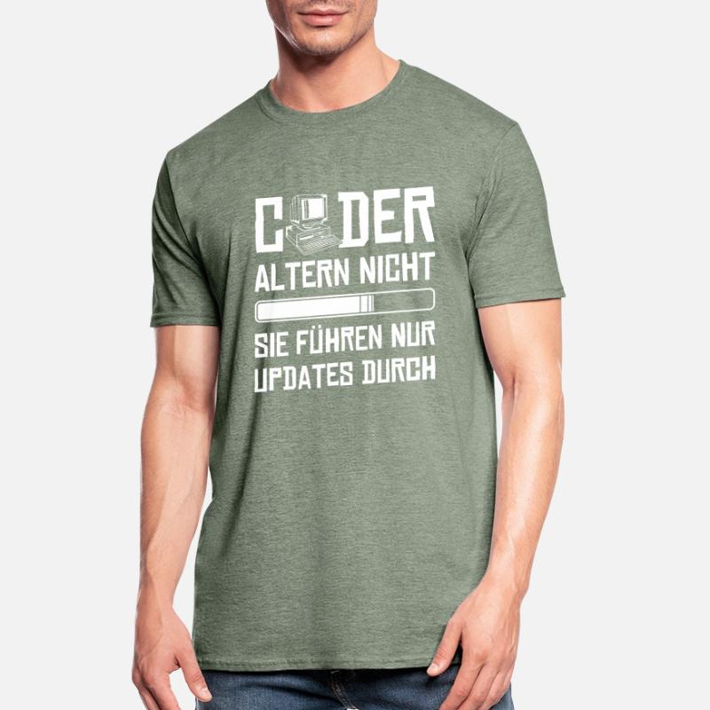 Coder Altern Nicht Developer Softwareingenieur Unisex Polycotton T-Shirt