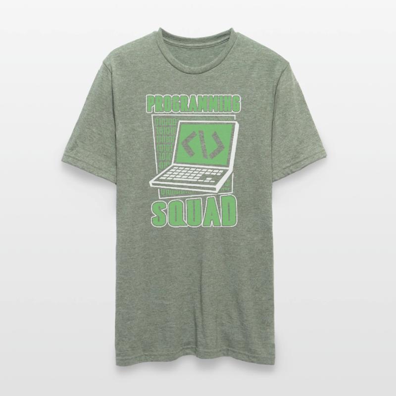 Programming Squad Softwareentwickler Developer Unisex Polycotton T-Shirt