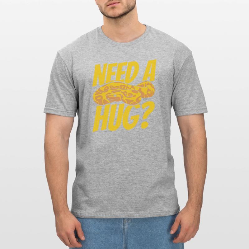 Need A Hug Python Schlange Pythonzüchter Banana Unisex Polycotton T-Shirt